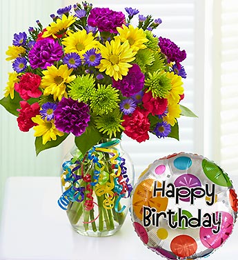 Cheerful bday bouquet