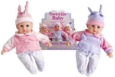 Baby Love. Mathilde 33 cm. Pink / Purple