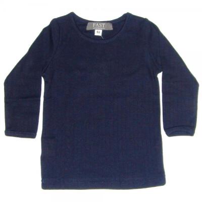 marine t-shirt langt ærme - FAST