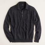 Mens Merino Polo Sweater