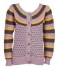 patterned knit cardigan - KOIN