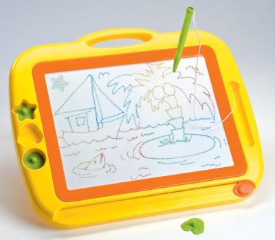 Tegnetavle magnetpen og skabeloner